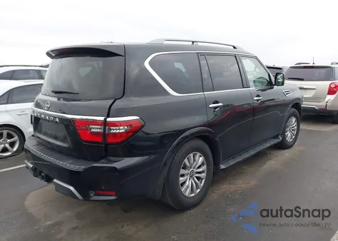 2023 Nissan Armada Sv 2Wd from USA, damaged, VIN JN8AY2AC2P9181176